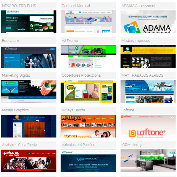 paginas web quito
